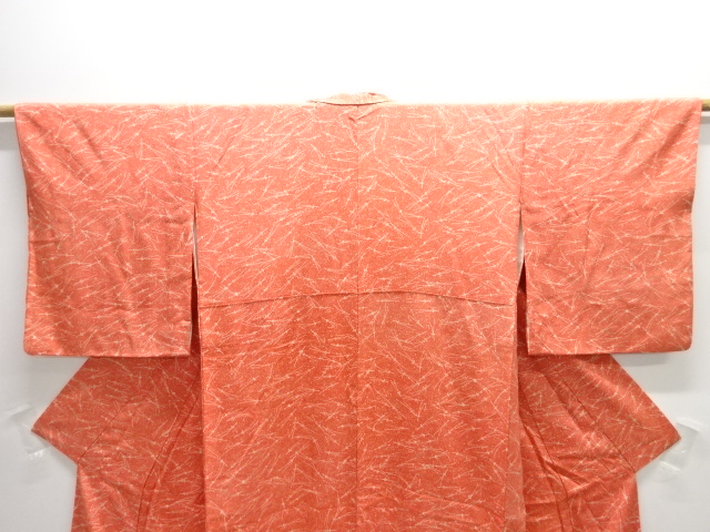  松葉散らし模様小紋着物